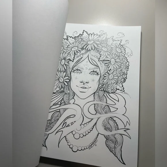 Coloring book for adults. 40 pages new Nataliya’s art therapy volume 1 - Picture 6 of 6